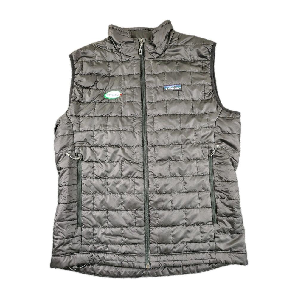 Patagonia Nano Puff Vest Men's M Black Primaloft Insulated Outdoor Lightweight
